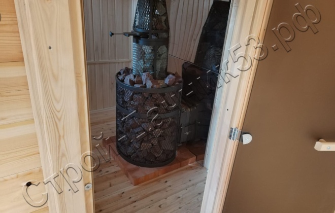 3 Брусовая баня  Б-30, 6х8м, 42 М², Калужская область, г. Жуков (4)